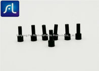 Czarny plastikowy zawór kontroli ciśnienia powietrza Długość 23,6 mm Gładka powierzchnia Zamówienia OEM