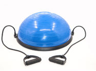 Niebieska piłka do jogi Fitness PVC i ABS 58 cm