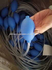 Ciemnoniebieskie PVC Air Puffer Bulb Trwałe elastyczne dla szpitalnych aplikacji ssania