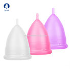 Środek do czyszczenia kubków menstruacyjnych Jednorazowy silikonowy kubek wielokrotnego użytku dla kobiet W / ciężki lub wrażliwy przepływ