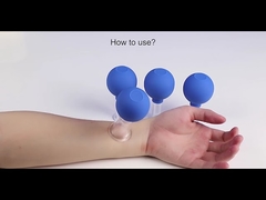 Zestaw do baniek 15/25/35/55mm z zestawem do masażu białej żarówki