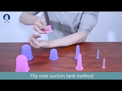 Zestaw do baniek silikonowych do twarzy wielokrotnego użytku pochłaniający wilgoć. Opakowanie OEM w różnych kolorach